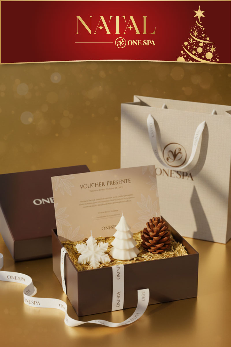 Caixa Presente Desejos de Natal